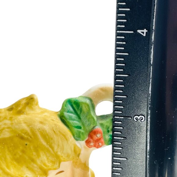 Lefton Shepherd Boy Girl Sheep Staff Figurine Christmas Holy Vintage Hand Paint - Picture 7 of 11